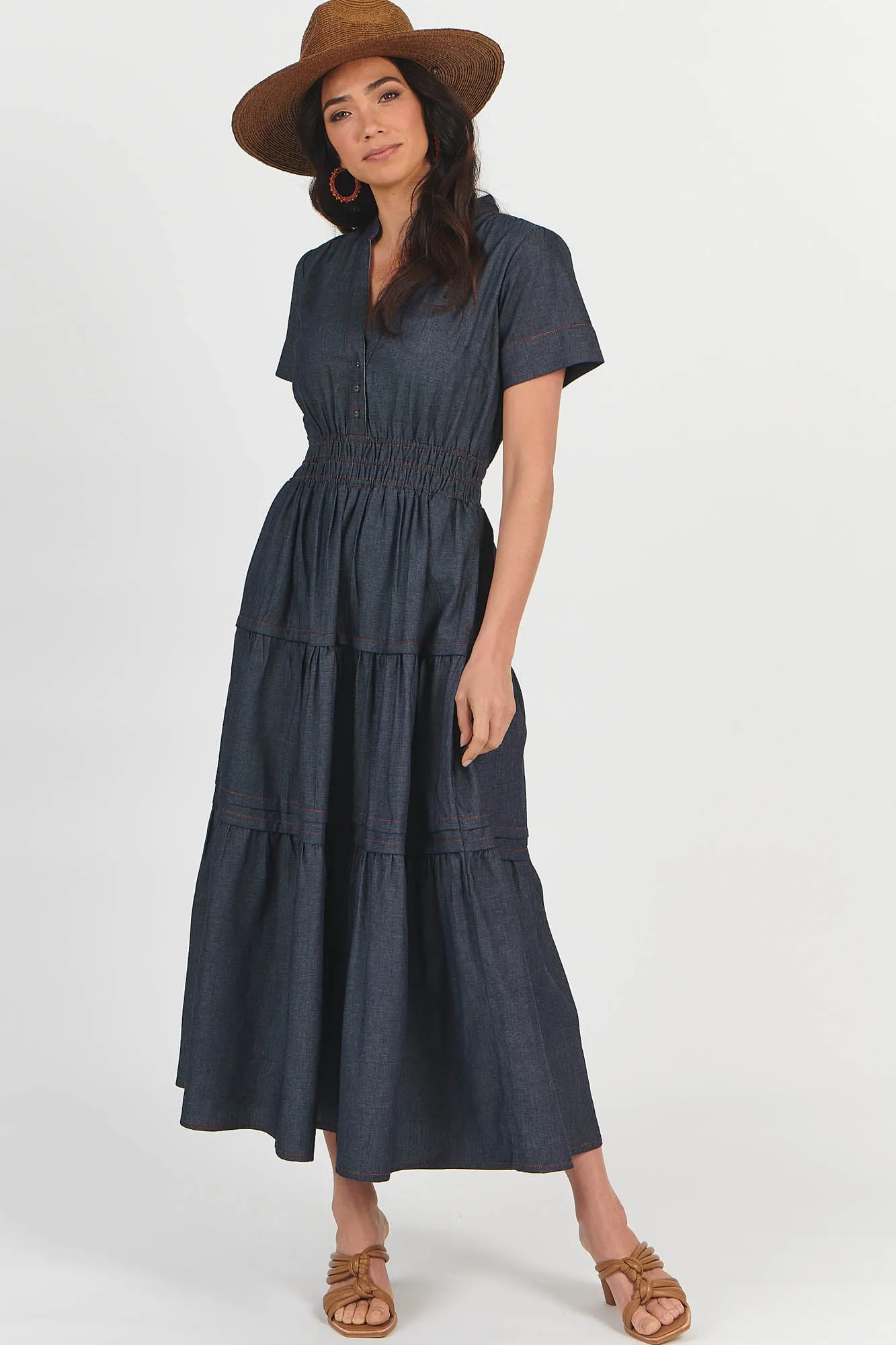 Otis Maxi Dress Denim