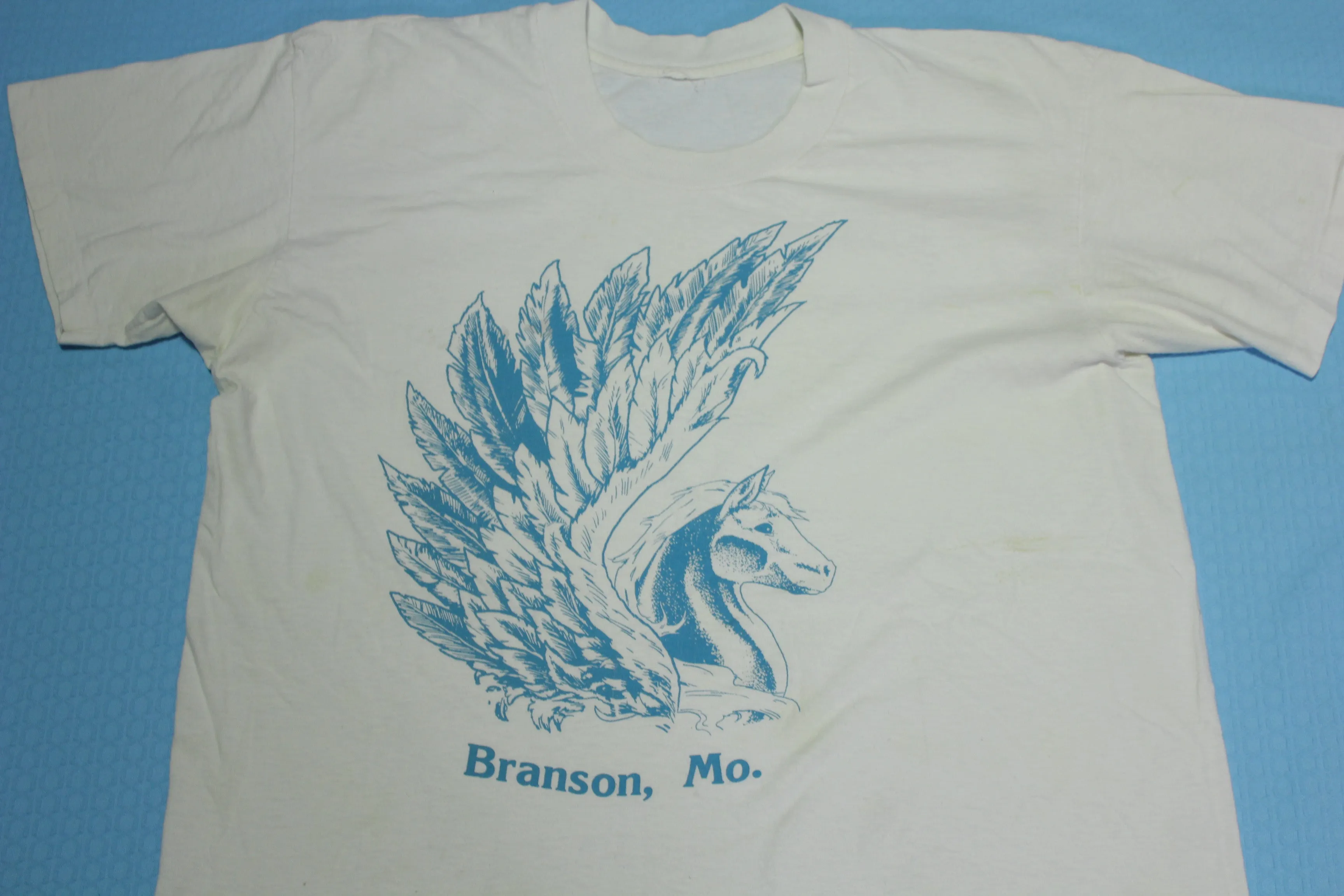 Pegasus Branson Missouri Vintage 80's Single Stitch Tourist T-Shirt