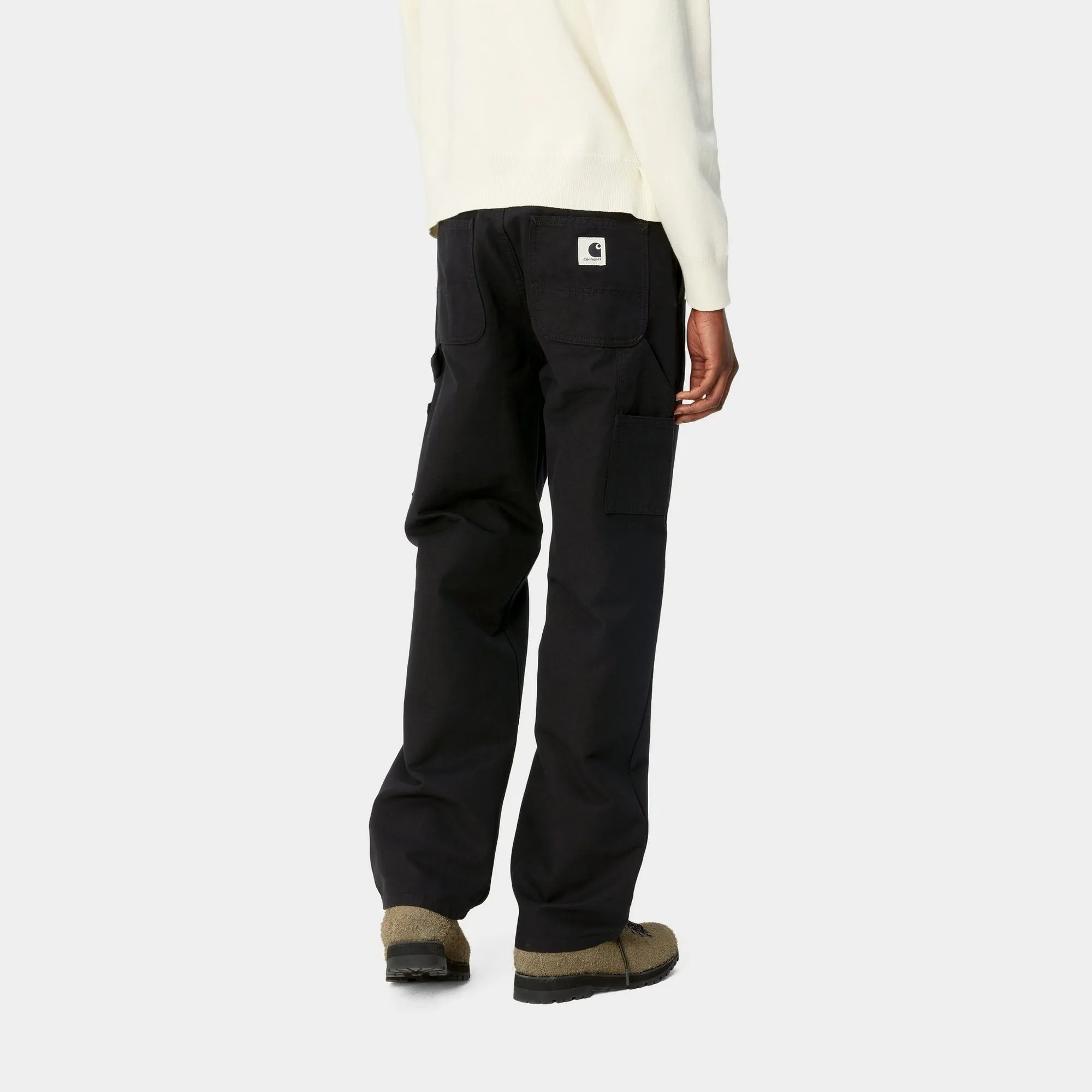 Pierce Pant Straight - Canvas | Black