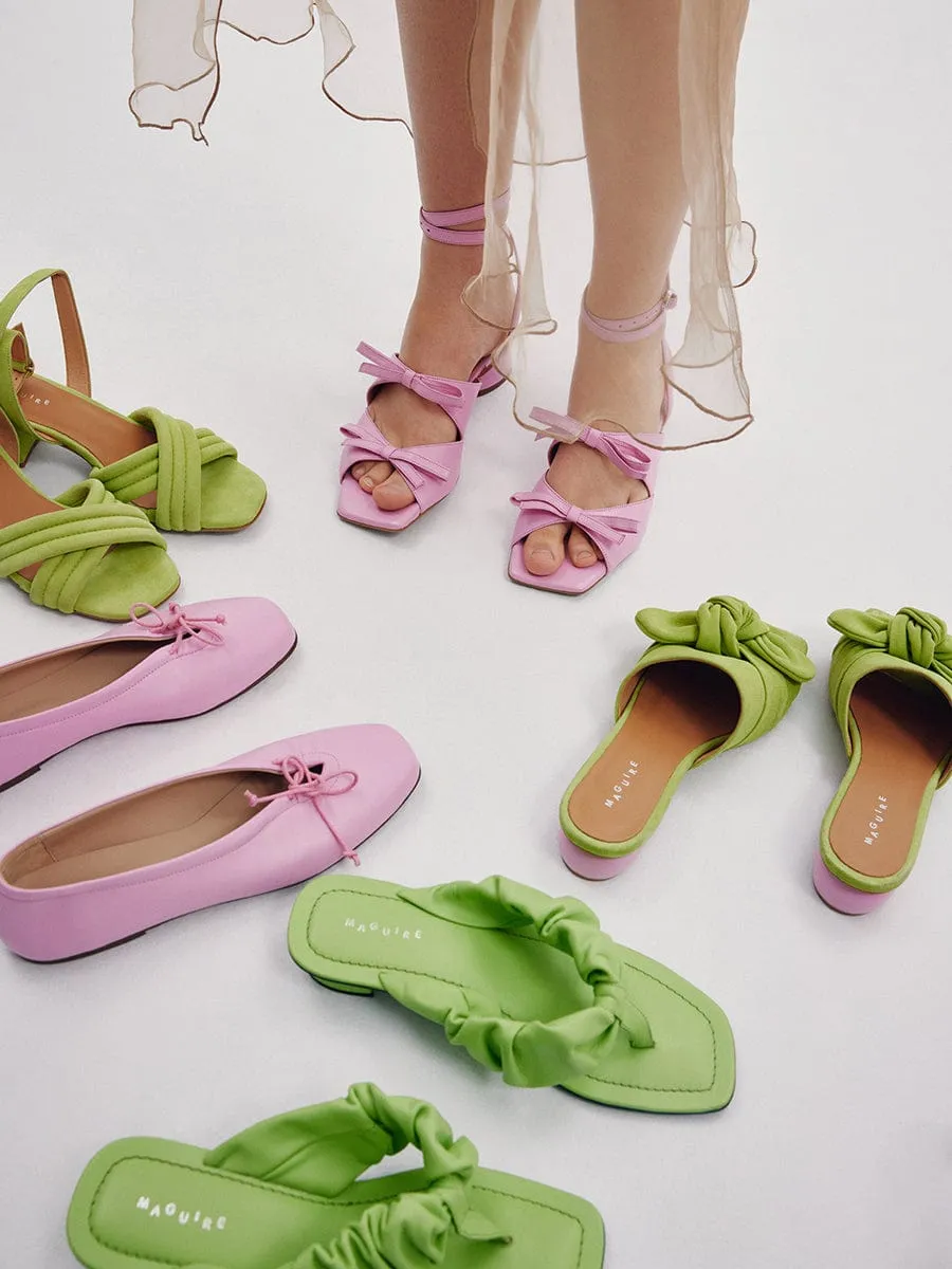 Pistoia Lime Sandal