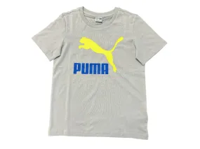 PUMA JUNIOR CLASSIC GREY TEE