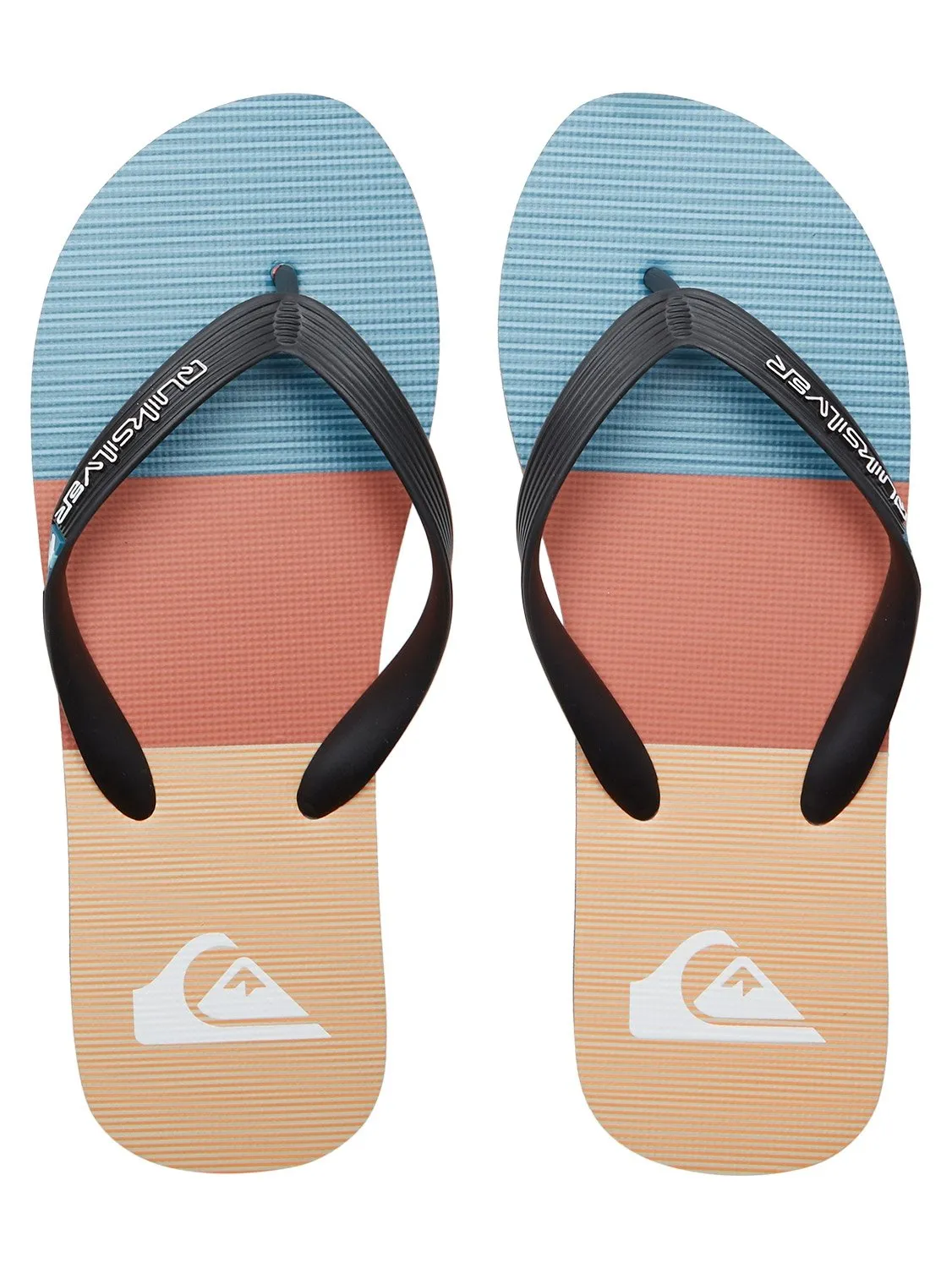 Quiksilver Men's Molokai Stripe Flip Flops