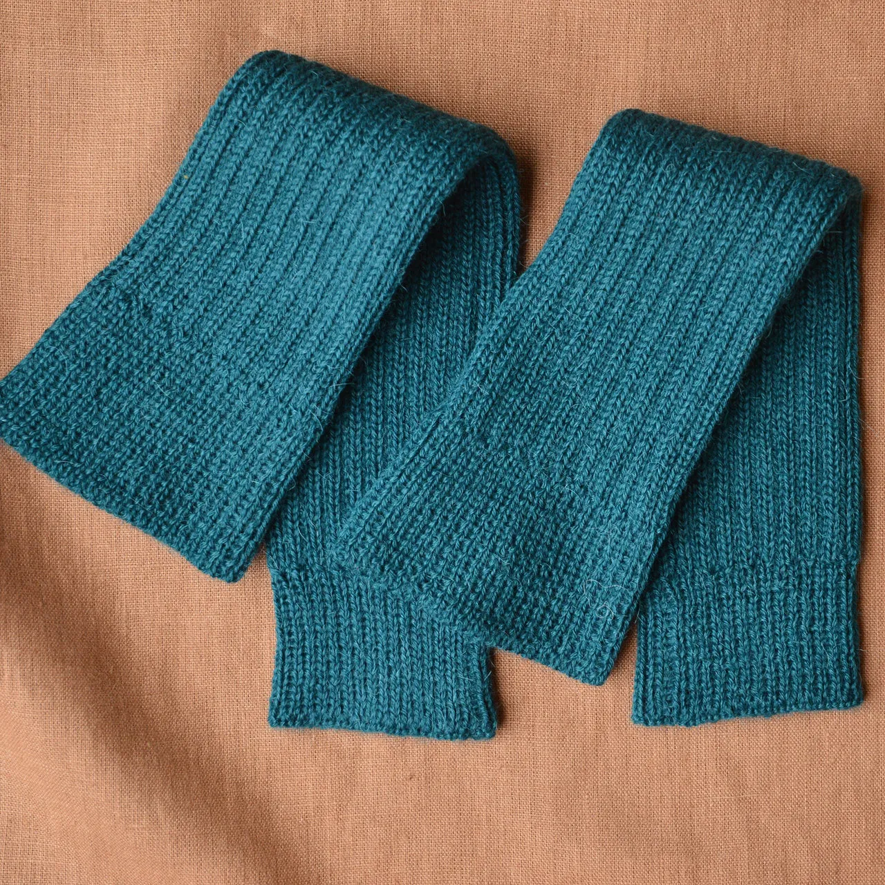 Ribbed Legwarmers in baby alpaca (Youth-Adult) *Last One!