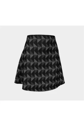 Right Angles Flare Skirt