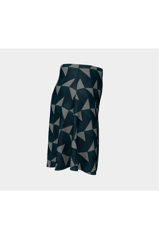 Right Angles Flare Skirt