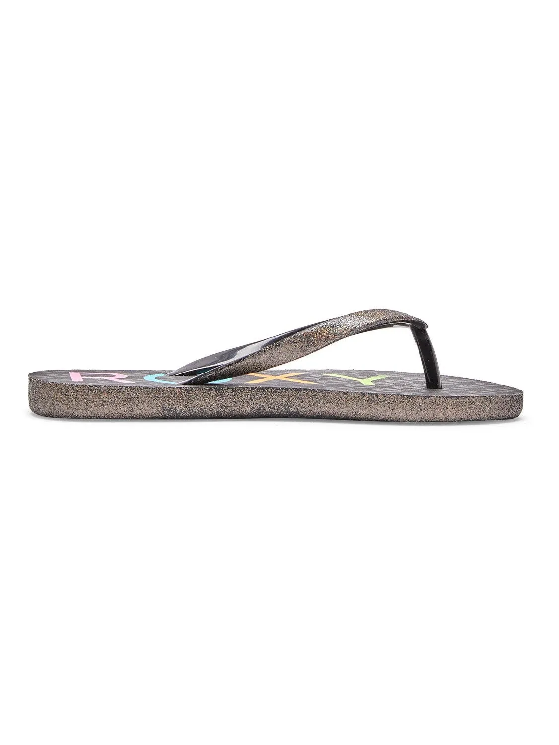 Roxy Girls Viva Glitter Flip Flops