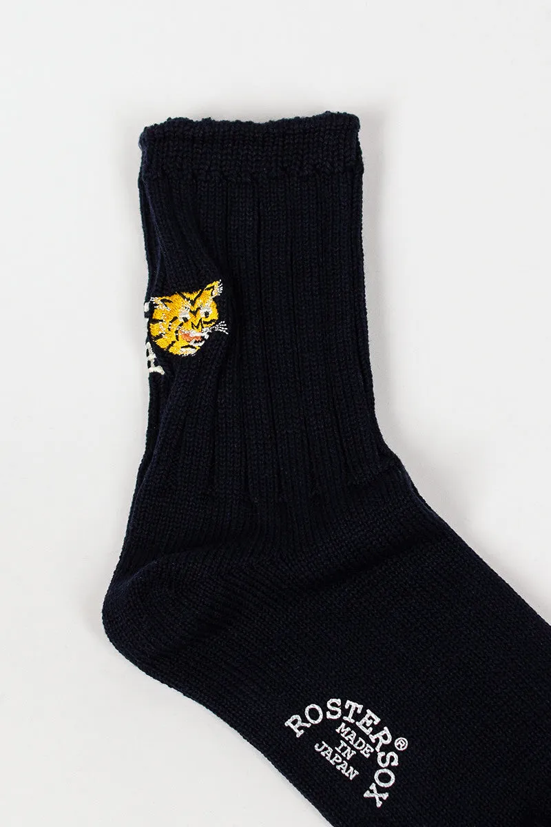 RS-193 Tiger Socks Navy