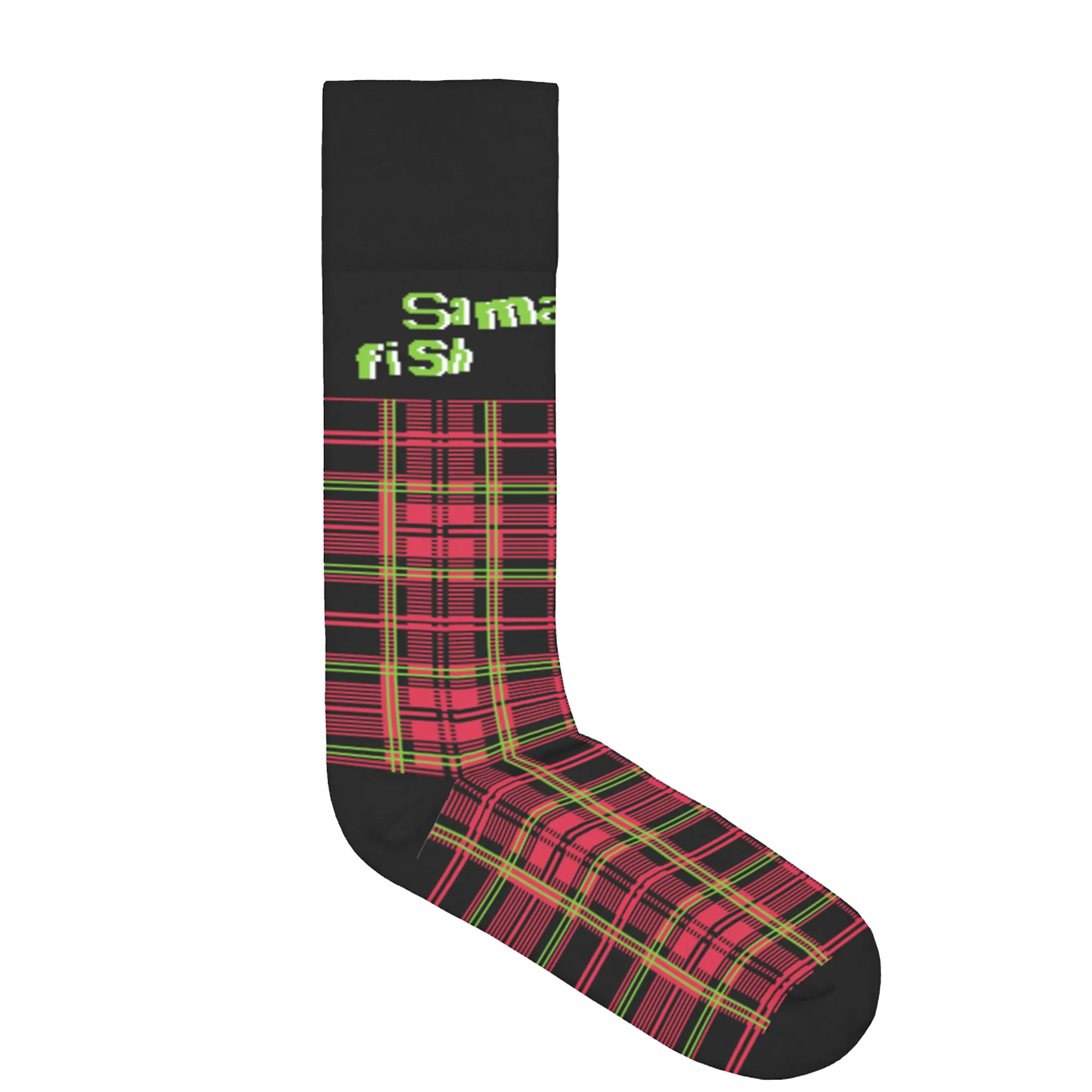 Samantha Fish Plaid Holiday Socks