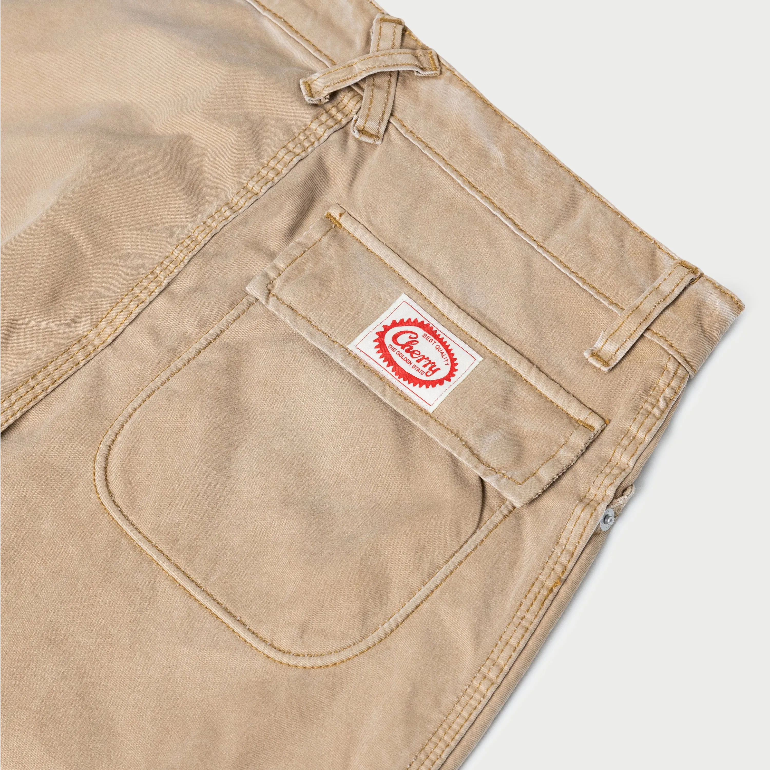 Six Pocket Cargo Pants (Camel)