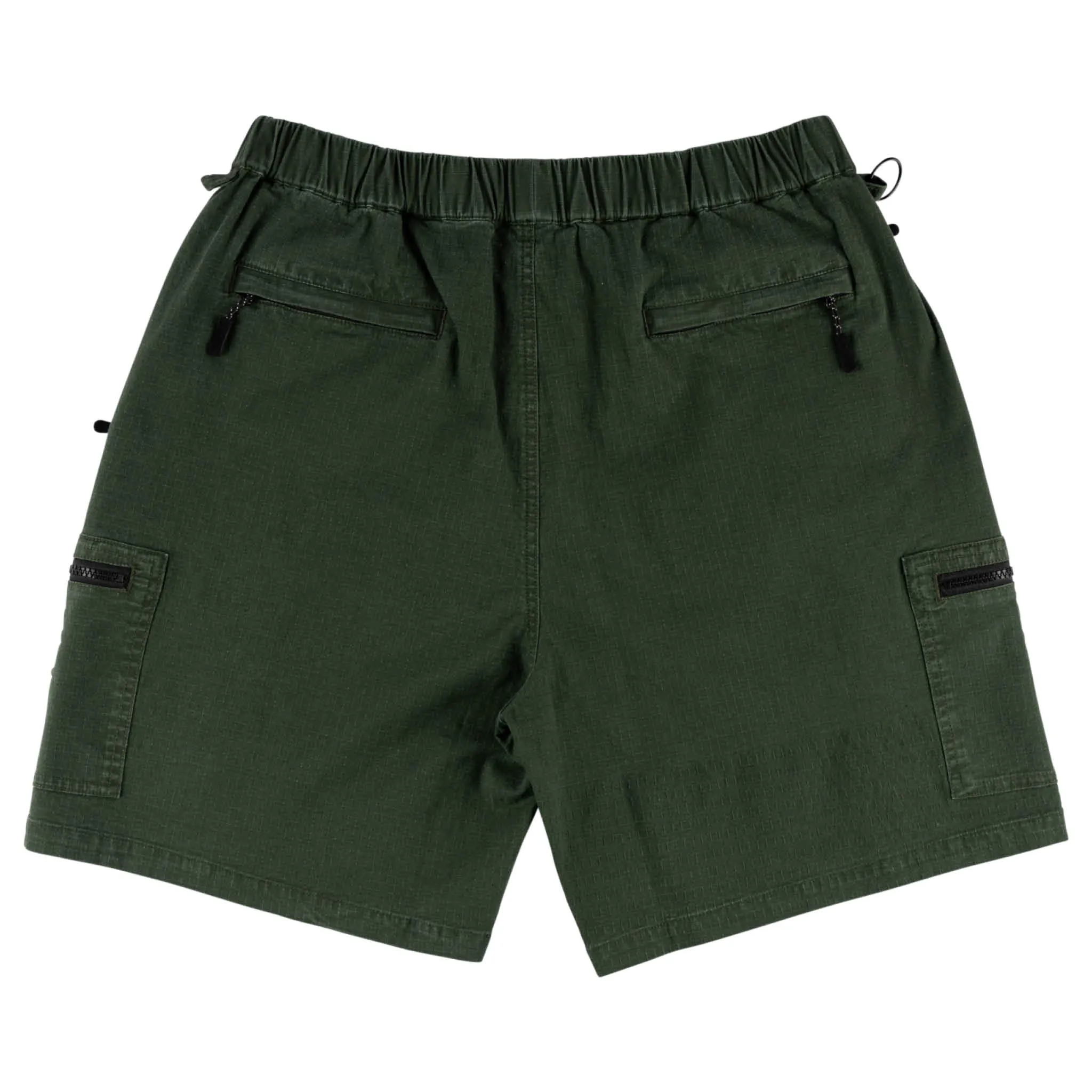 Summit Enzyme-Washed Ripstop Cargo Short - Ivy