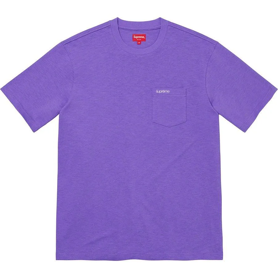 Supreme S/S Pocket Tee (Purple)