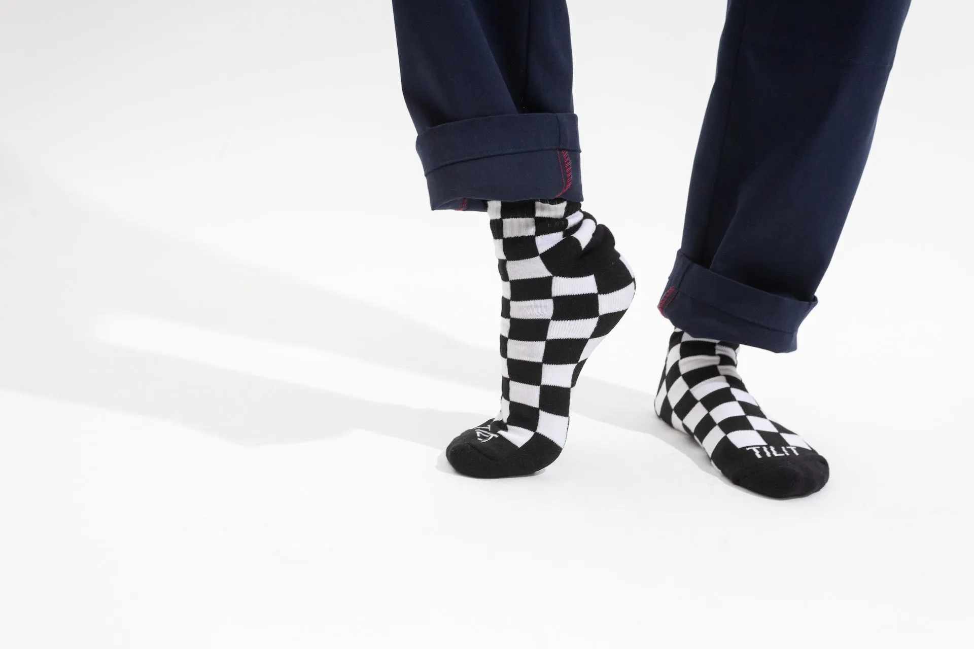 Tilit Checkered Socks