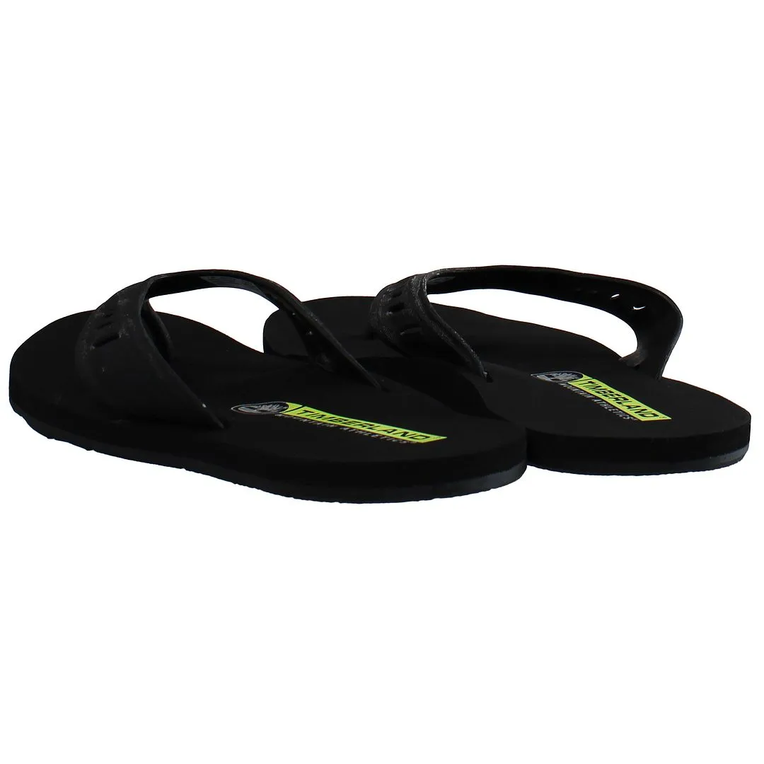 Timberland Mountain Anthletic Black Mens Flip-Flops