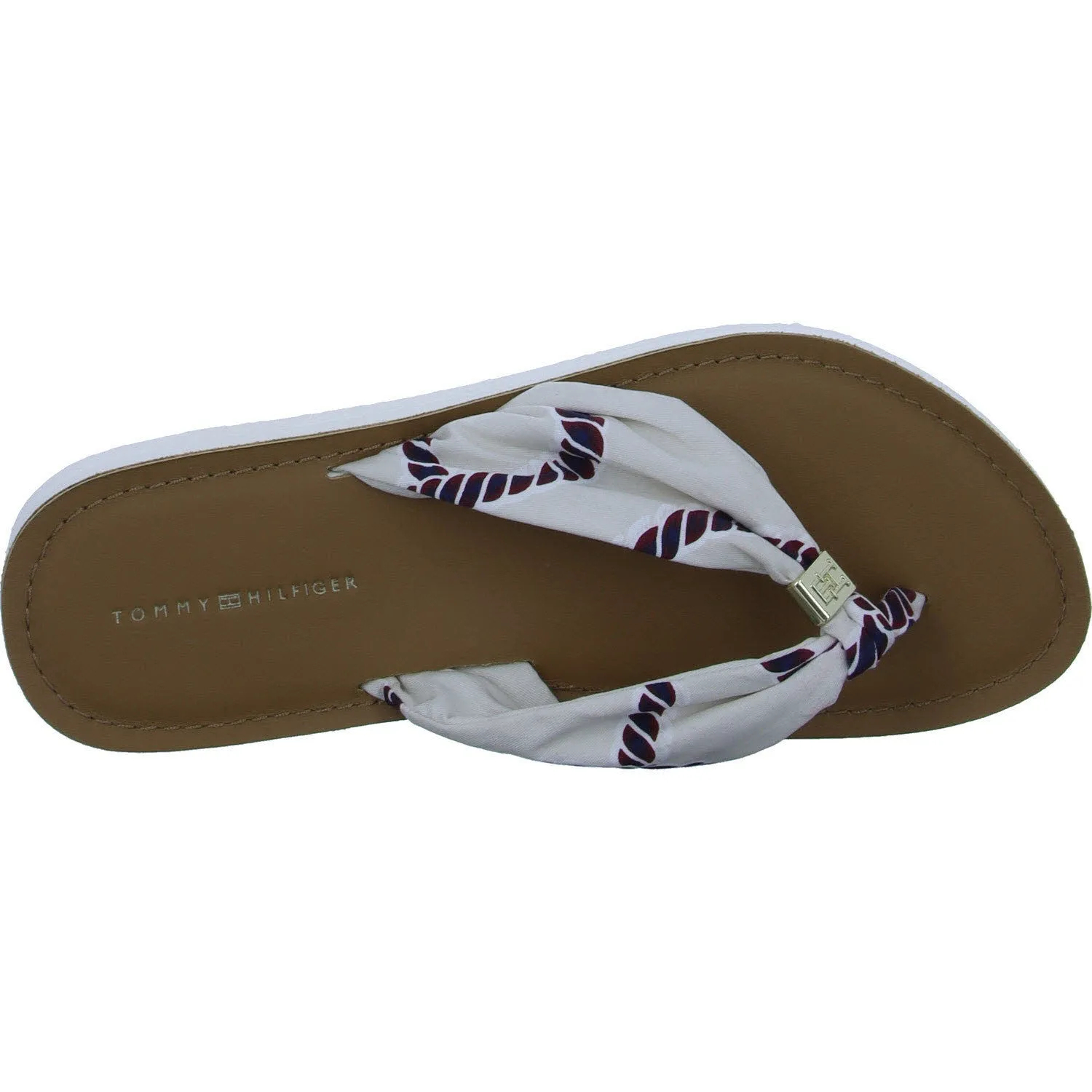 TOMMY HILFIGER Elevated Rope Print Flip Flop