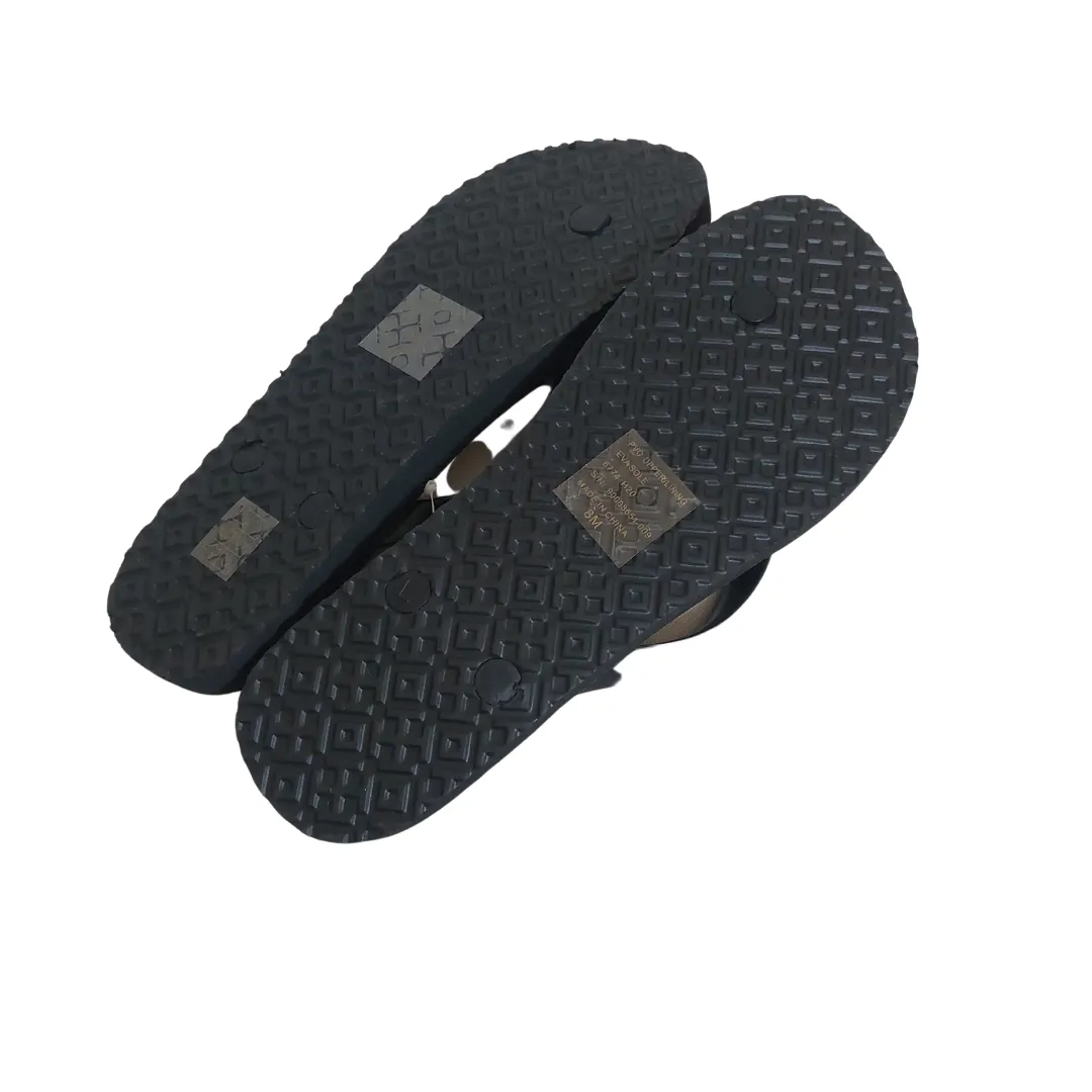 Tory Burch Black Leopard Print Flip Flops | Brand New |