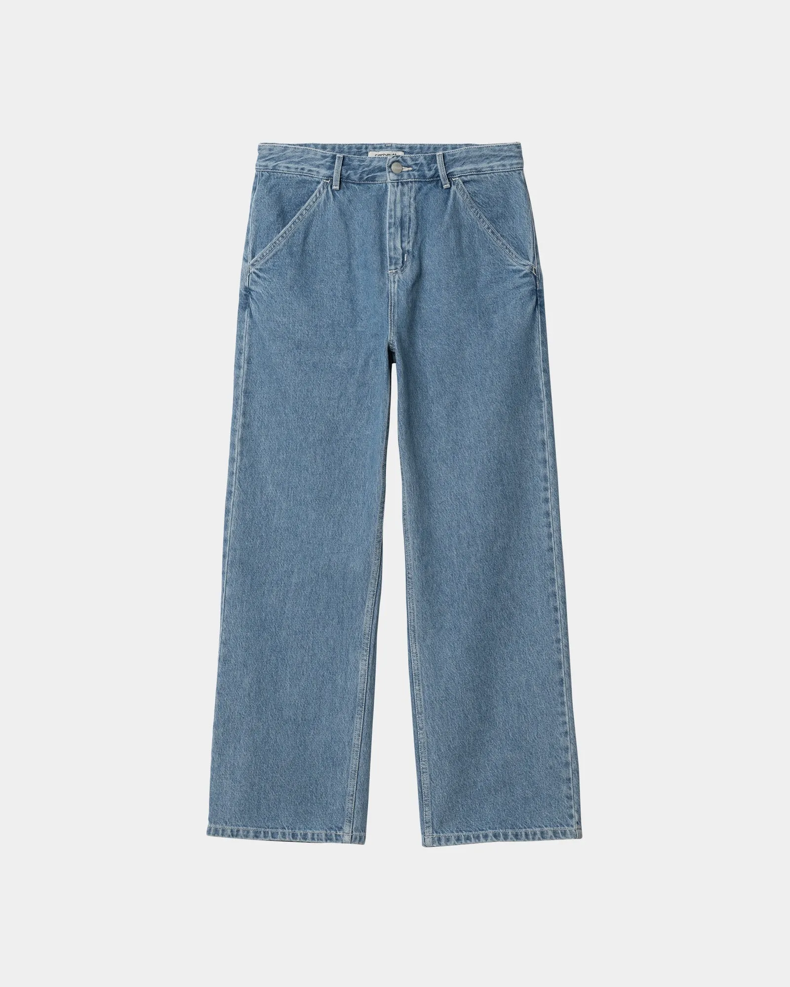 Women's Simple Pant - Denim | Blue (heavy stone wash)