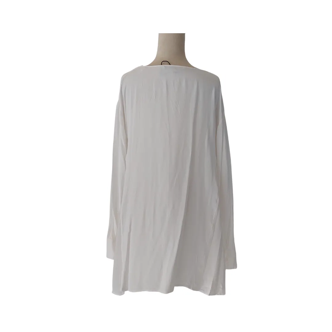 ZARA White A-line Top | Pre Loved |